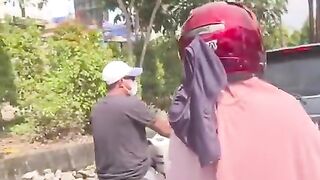 Akibat keluar rumah nglewatin jemuran.????????‍♂️