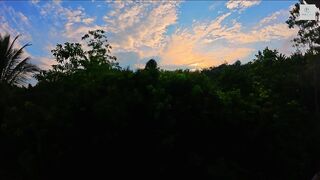 Calming Sunset Clouds Timelapse