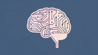 Artificial Intelligence Brain Circuit Board