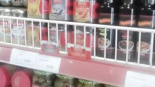 The price level at small local supermarkets in Morocco