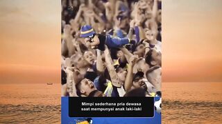 Fans Boca Junior sejak balita