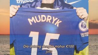 Mudryk datang dengan mahar 100jt euro, harapan besar ada di pundaknya.