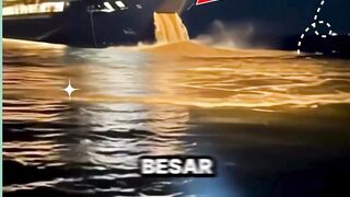 LIMPAH KAPAL DI BUANG KE LAUT??