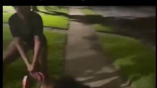 In this intense footage