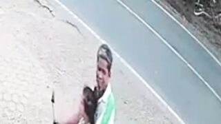 recklessly overtaking two trucks, the collision was unavoidable