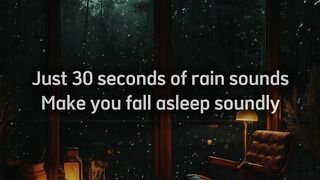 ⛈️ ASMR Rain Glass Badroom Sounds for a Good Night's Sleep 3