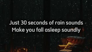 ⛈️ ASMR Rain Glass Badroom Sounds for a Good Night's Sleep 4