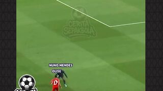 Olise Vs Nuno Mendes
