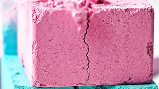 Satisfying Kinetic Sand Slicing ????⏳ | ASMR Crunchy Sand Visuals