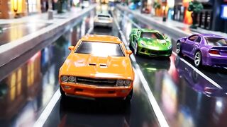 Satisfying Toy Car Slow Down & Alignment ????️???? | ASMR Precision Parking