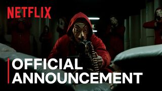 The world of 'Money Heist' continues |  Official Announcement |  Netflix