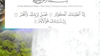 Surah Nasr full, Quran recitation, Quran with translation, Chapter
