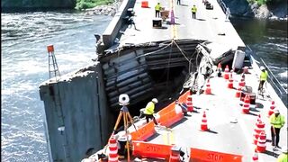 Complete Bridge Construction Process - Foundation To Finished Structure #Construction #Timelapse