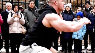 Who is most stronger? #gorila #muscle #challenge