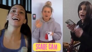 Scare Cam Pranks Funny TikTok Videos Jump scare Funny Fails