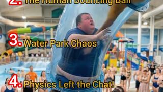Instant Regret: Funniest Water Slide Fails Ranked! ???? #shorts