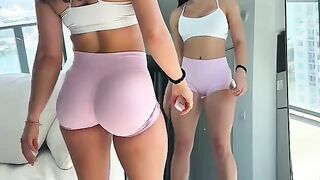 Gym Girl Abs Workout at Gym