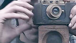 Soviet Soldier Smiles & Blows Up German Soldiers With Grenade
