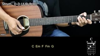 Mencari Alsan - Exist _ Tutorial Chord Gitar Mudah dan Lirik
