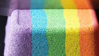 Amazing Rainbow Sand Brick Machine Cutting | Satisfying ASMR
