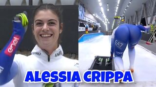 Alessia Crippa at Yanqing Skeleton Race