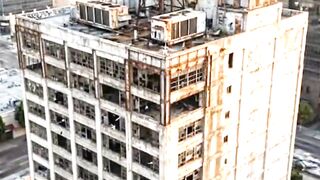 Insane Building Transformation In Los Angeles Cinematic Restoration #timelapse #transformation #restoration