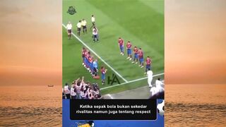 7 Mei 2008 guard of honour  untuk  Real Madrid