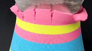 Giant Sand Tower vs. Heavy Machine | Satisfying Structural Collapse