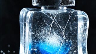 Crystal Ice Cube vs. High Pressure | Satisfying Clear Shatter