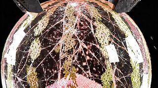 Giant Crusher vs. Crystal Water Bottle | Epic Splash & Flatten