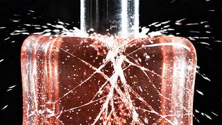 Giant Crusher vs. Crystal Soda Bottle | Epic Carbonated Explosion