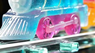 “hyper Realistic Transparent Gummy Train
