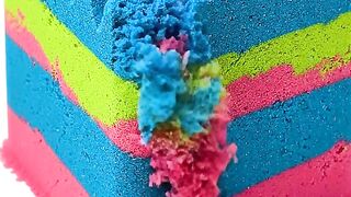 Kinetic Sand Cube Shaved Waves