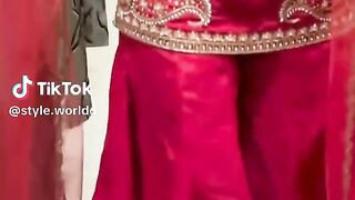Latest Red Fancy Trendy Dress