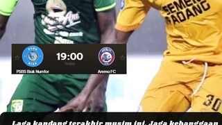 Semen Padang vs Persebaya Surabaya