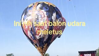 Ledakan balon udara #viral
