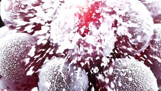 Crystal Grape Cluster Exploding …