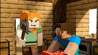 Steve and his brilliant logic  #minecraft #shorts