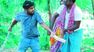 শশুর জামাই মারামারি করে দেখেন কি জিতবে