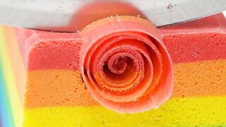 Machine Slicing Giant Rainbow Ca…