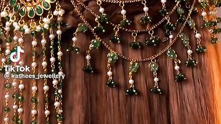 Latest Kashees Wedding Hairstyle