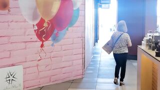 What does a large shopping supermarket in Morocco look like overall?