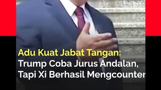 Salah satu momen yang paling ditunggu dari kunjungan Donald Trump ke Beijing pada Kamis