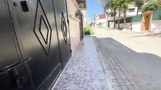 When we didn't visit this stray cat for two weeks, he also refused to hug us.