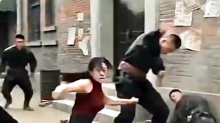 Nowadays, every girl needs to be skilled in martial arts #actionclips #movieclips #martialarts