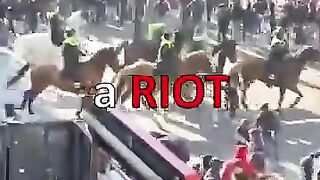 Ajax fans almost started a RIOT