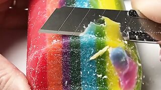 Giant Soap Mountain Shaving ????????️ | Satisfying Industrial ASMR #soap #asmr #satisfying #shorts