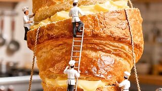 ???? Croissant Raksasa Isi Keju Leleh! Bikin Lapar ????