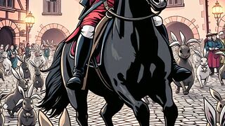 Napoleon lawan kelinci di Tilsit