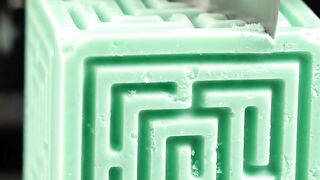 Soap Cube Rotating Slicing Machine